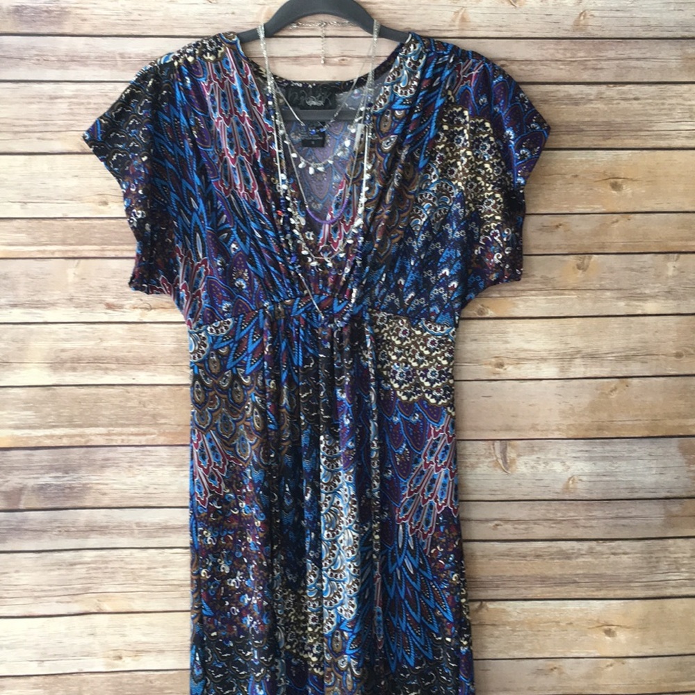 Vintage Y2K Boho Maxi Dress